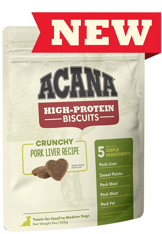Acana Crunchy Dog Treats 9oz Pork - BlackPaw - For Every Adventure