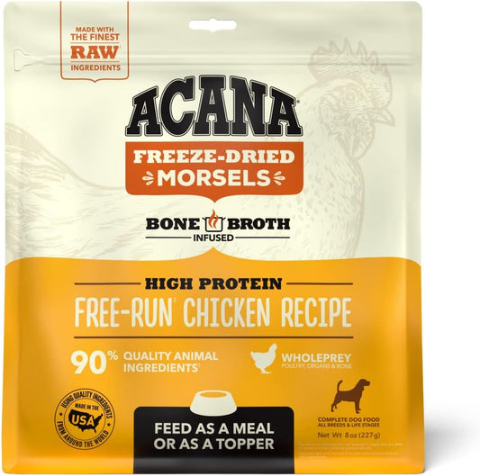 Acana Freeze-Dried Food Morsels 8oz Chicken - BlackPaw - For Every Adventure
