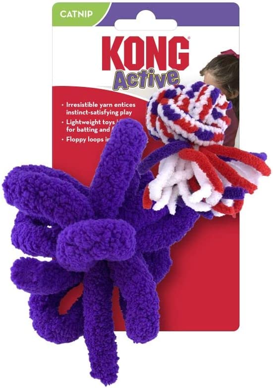 Kong Active Rope 2 Pack Red & Purple