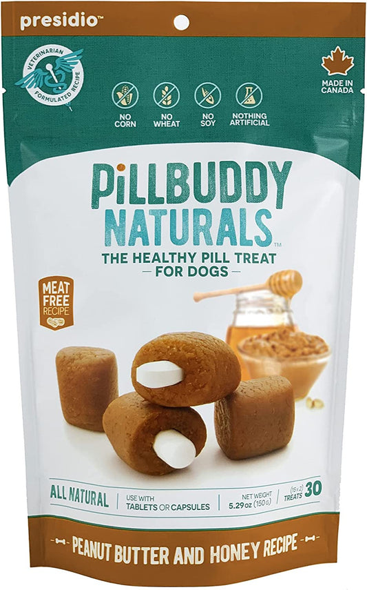 Pillbuddy Naturals 30 ct Peanut Butter & Honey