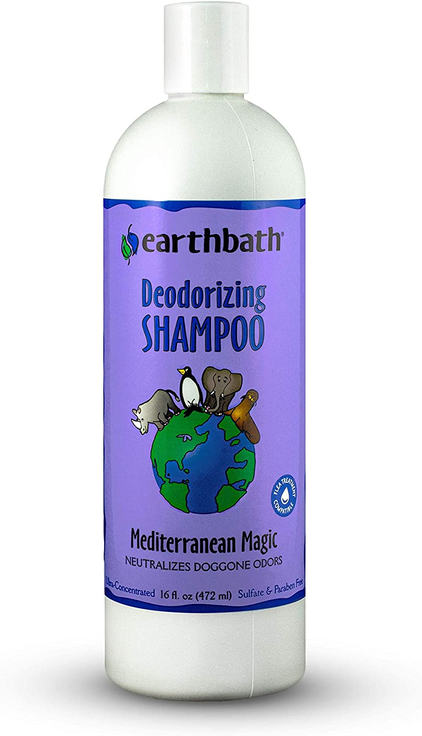 Earthbath Deodorizing Shampoo Mediterranen Magic 16oz