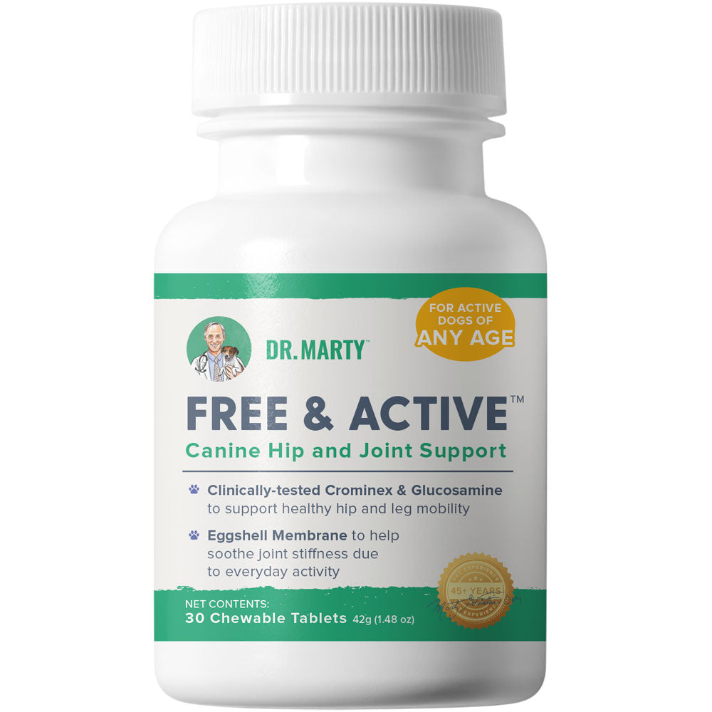 Dr. Marty Free & Active Canine Hip & Joint 30ct.