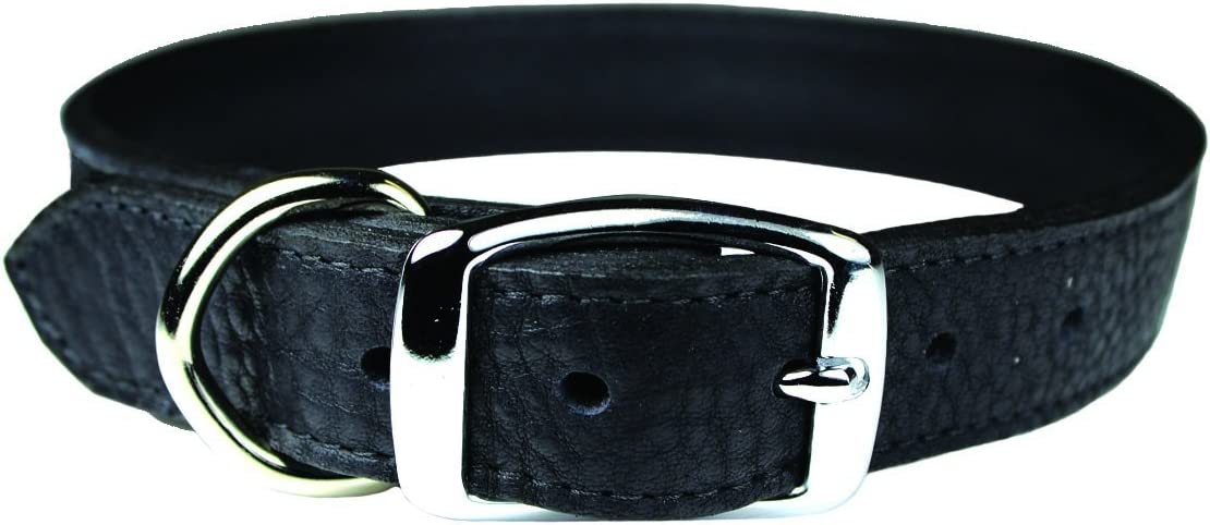 OmniPet Leather Collar Black 26"