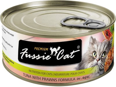 Fussie Cat Premium Tuna with Prawns 2.8oz