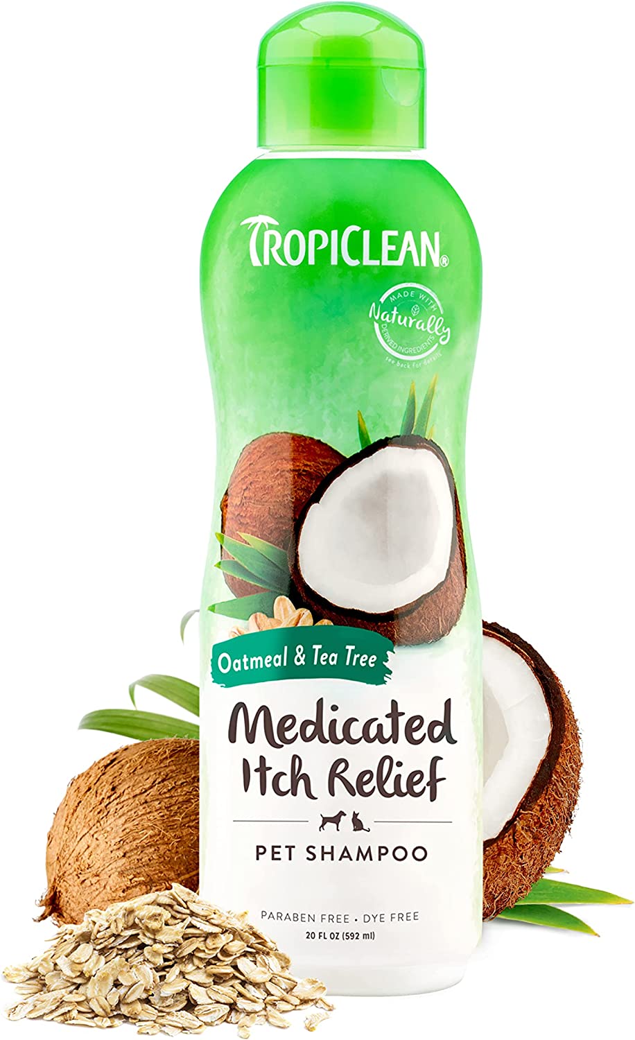 Tropiclean Medicated Itch Relief Pet Shampoo