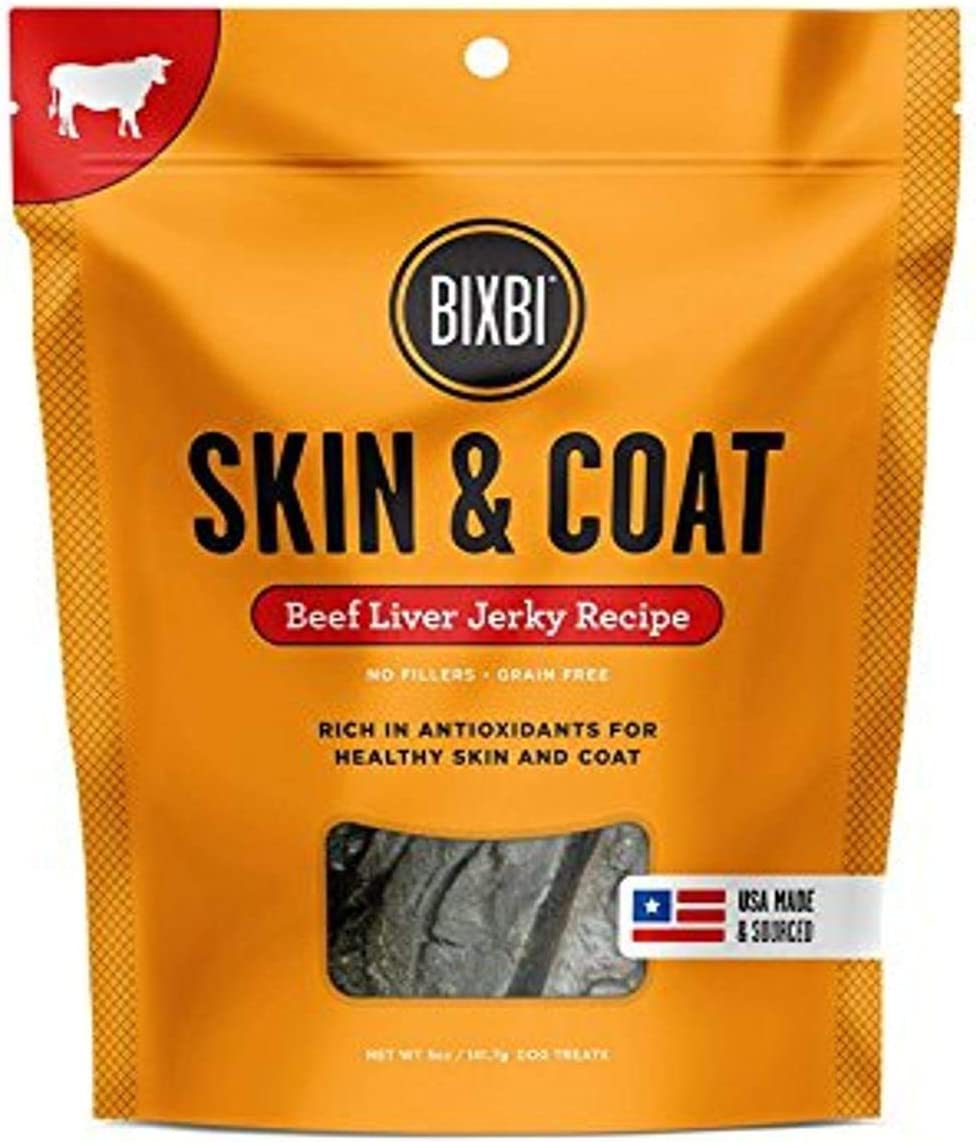 Bixbi Skin & Coat Beef Liver Jerky