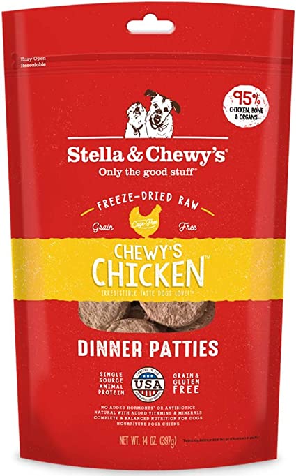Stella & Chewy’s Freeze-Dried Raw Patties Chicken