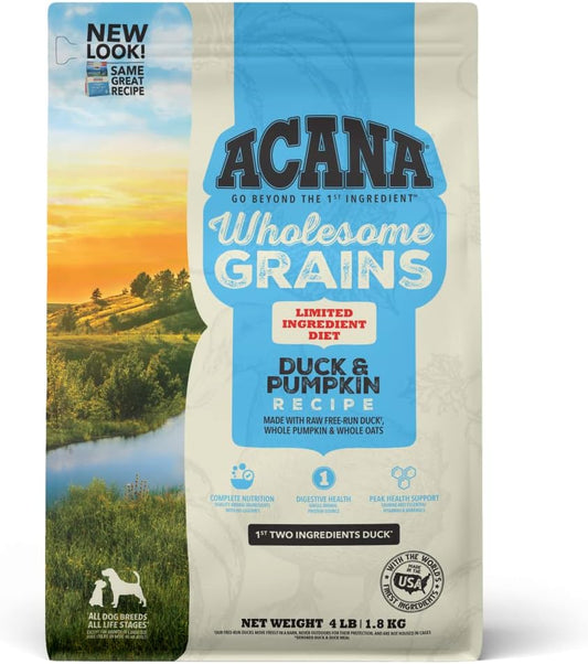 Acana Wholesome Grains Duck & Pumpkin - BlackPaw - For Every Adventure