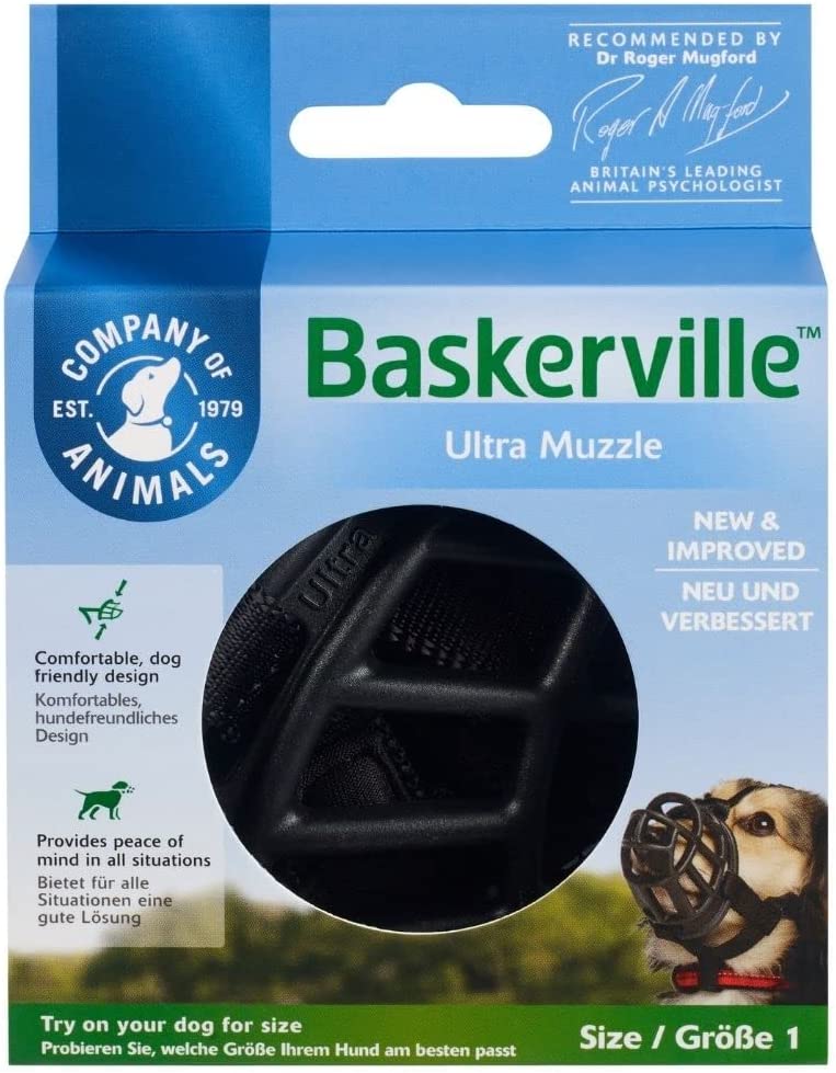 Baskerville Muzzle - BlackPaw - For Every Adventure
