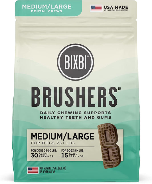 Bixbi Brushers M/L Dogs 15ct - BlackPaw - For Every Adventure
