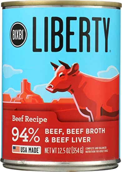 Bixbi Liberty Beef Broth & Liver 12.5oz - BlackPaw - For Every Adventure