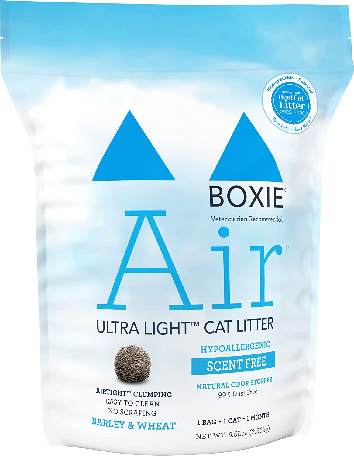Boxiecat Air Lightweight Scent Free - BlackPaw - For Every Adventure