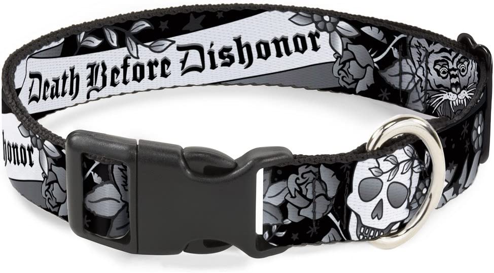 Buckle-Down Collar Death S - BlackPaw - For Every Adventure