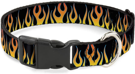 Buckle Down Flame Collar - BlackPaw - For Every Adventure