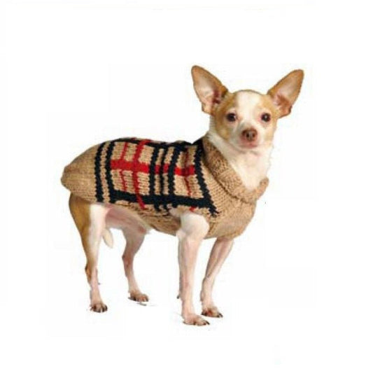 Chilly Dog Sweater Plaid - BlackPaw