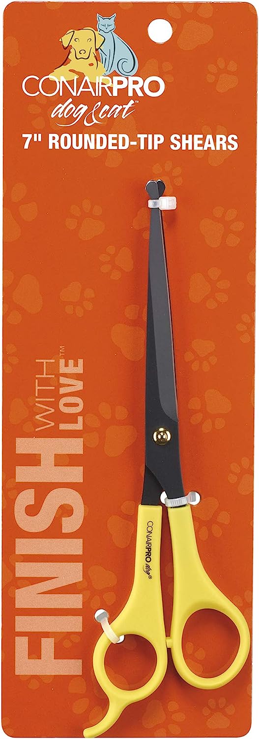 Conair Pro 7" Rounded-Tip Shears - BlackPaw - For Every Adventure
