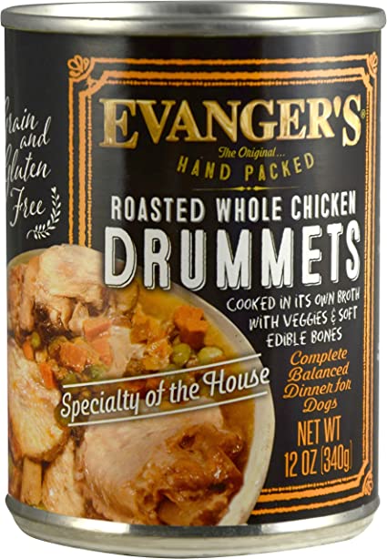Evanger's Chicken Drummets 12oz - BlackPaw - For Every Adventure