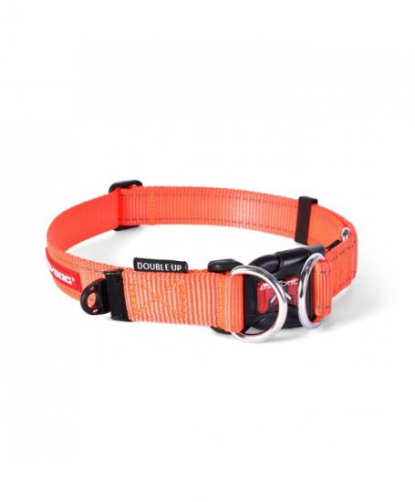 EZYDog Double Up Collar Neon Orange - BlackPaw - For Every Adventure