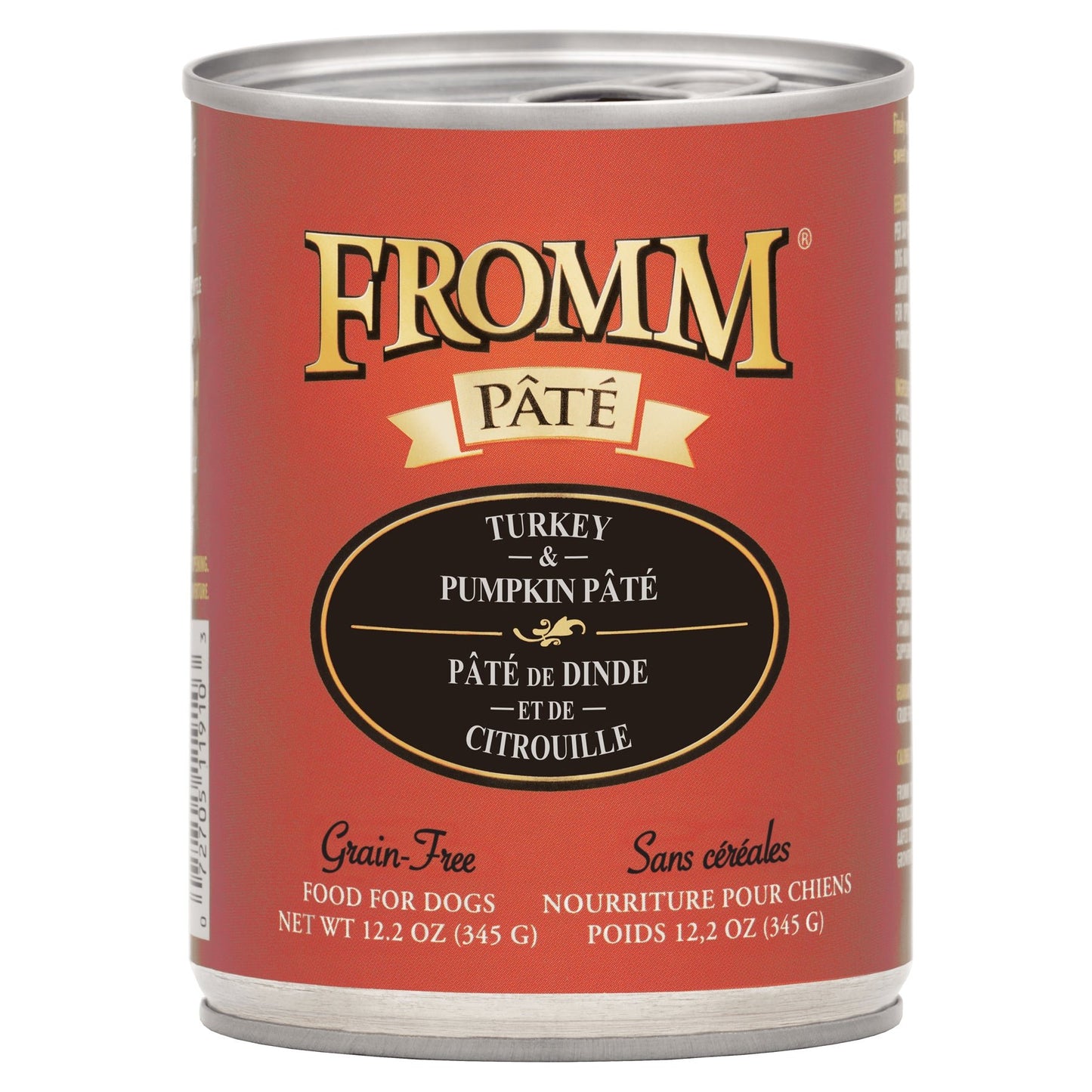 Fromm 12.2oz Turkey and Pumpkin Pate - BlackPaw - For Every Adventure