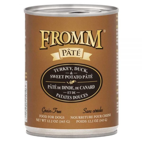 Fromm 12.2oz Turkey, Duck, and SP Pate - BlackPaw - For Every Adventure