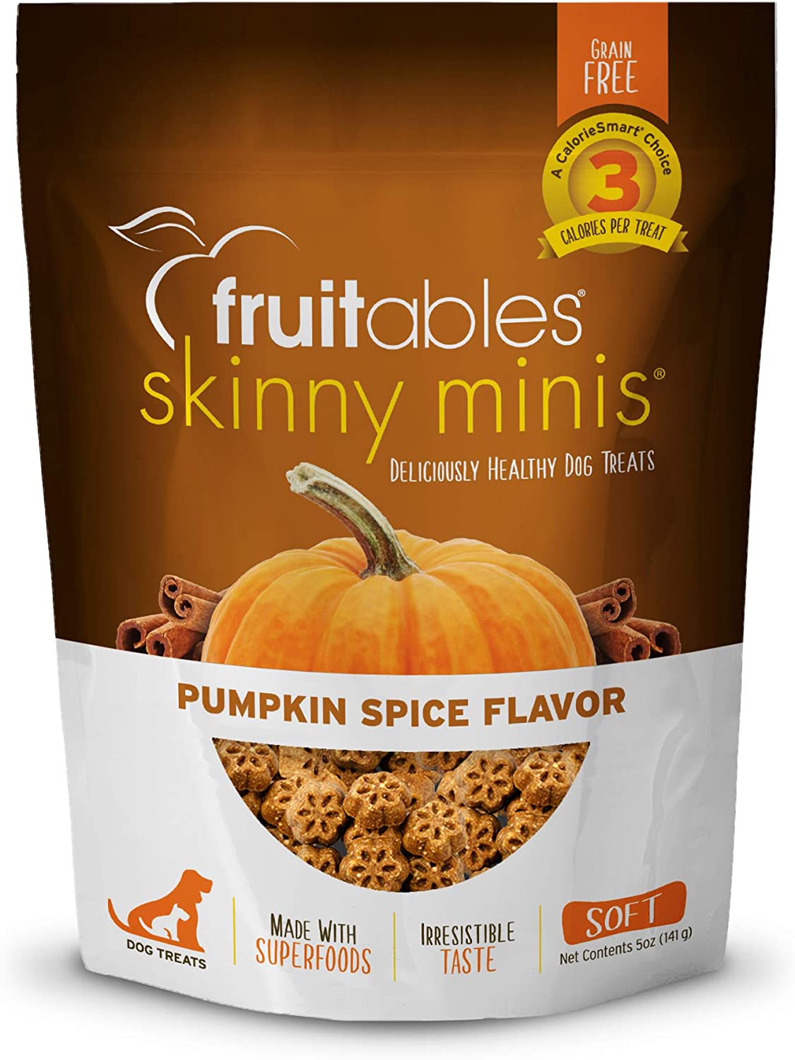 Fruitables Skinny Minis 5oz Pumpkin Spice - BlackPaw