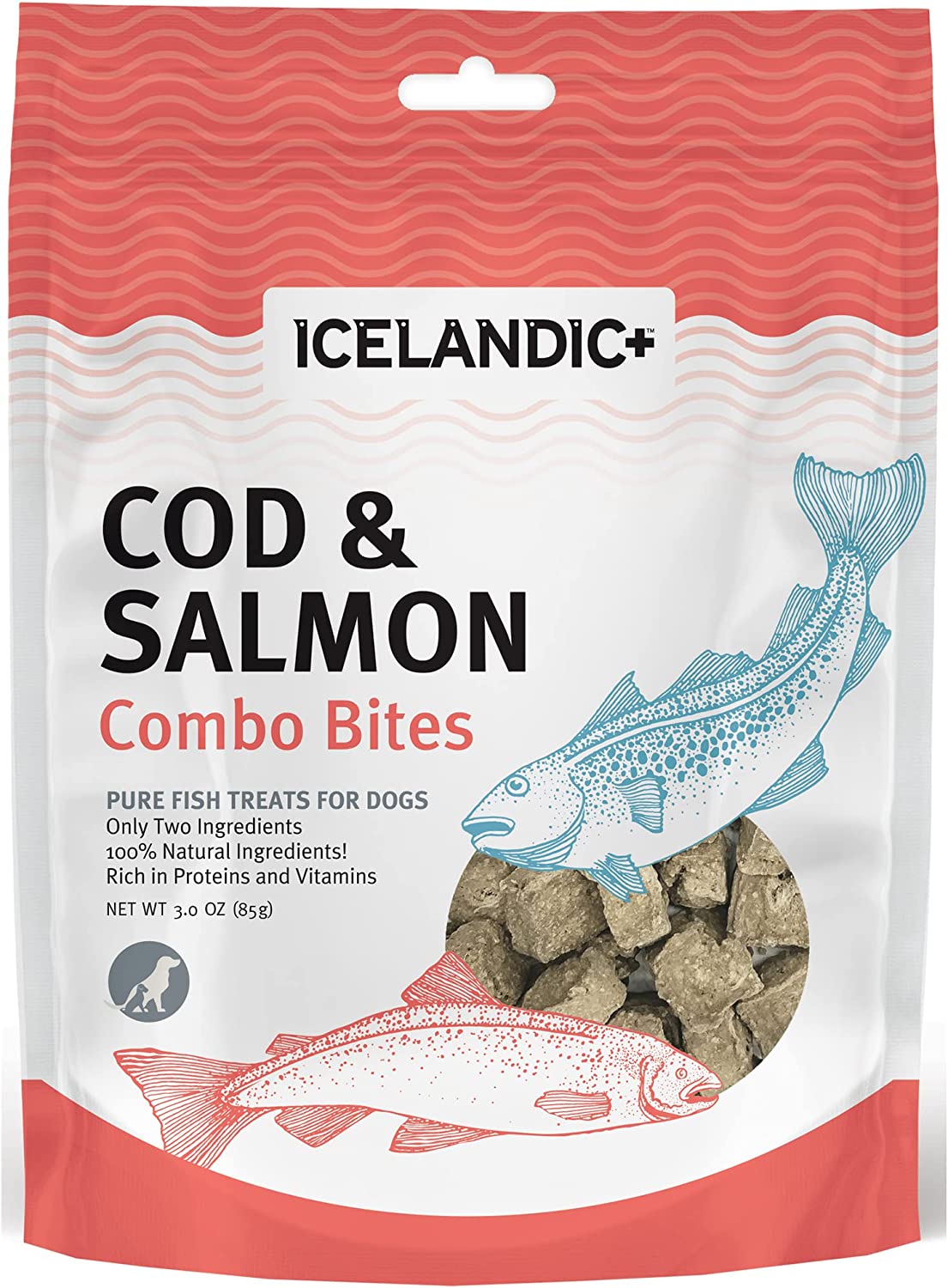 Icelandic Cod & Salmon Combo Bites - BlackPaw - For Every Adventure