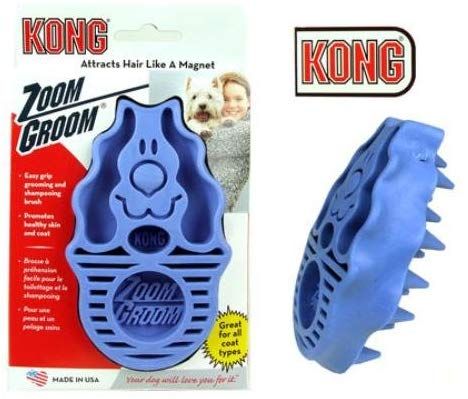 Kong Zoom Groom Dog Blue - BlackPaw - For Every Adventure