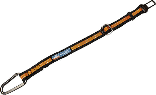 Kurgo Seatbelt Tether Orange - BlackPaw - For Every Adventure