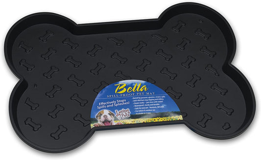 Loving Pets Bella Spill-Proof Pet Mat for Dogs Large - BlackPaw - For Every Adventure