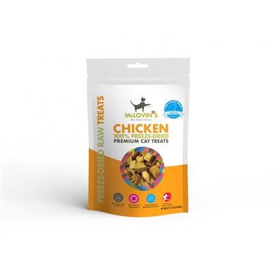Mclovin's Freeze-Dried Cat Treats Chicken 3oz - BlackPaw