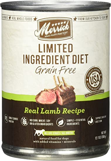 Merrick limitedingredient Grain Free Lamb Recipe 12.7oz - BlackPaw - For Every Adventure