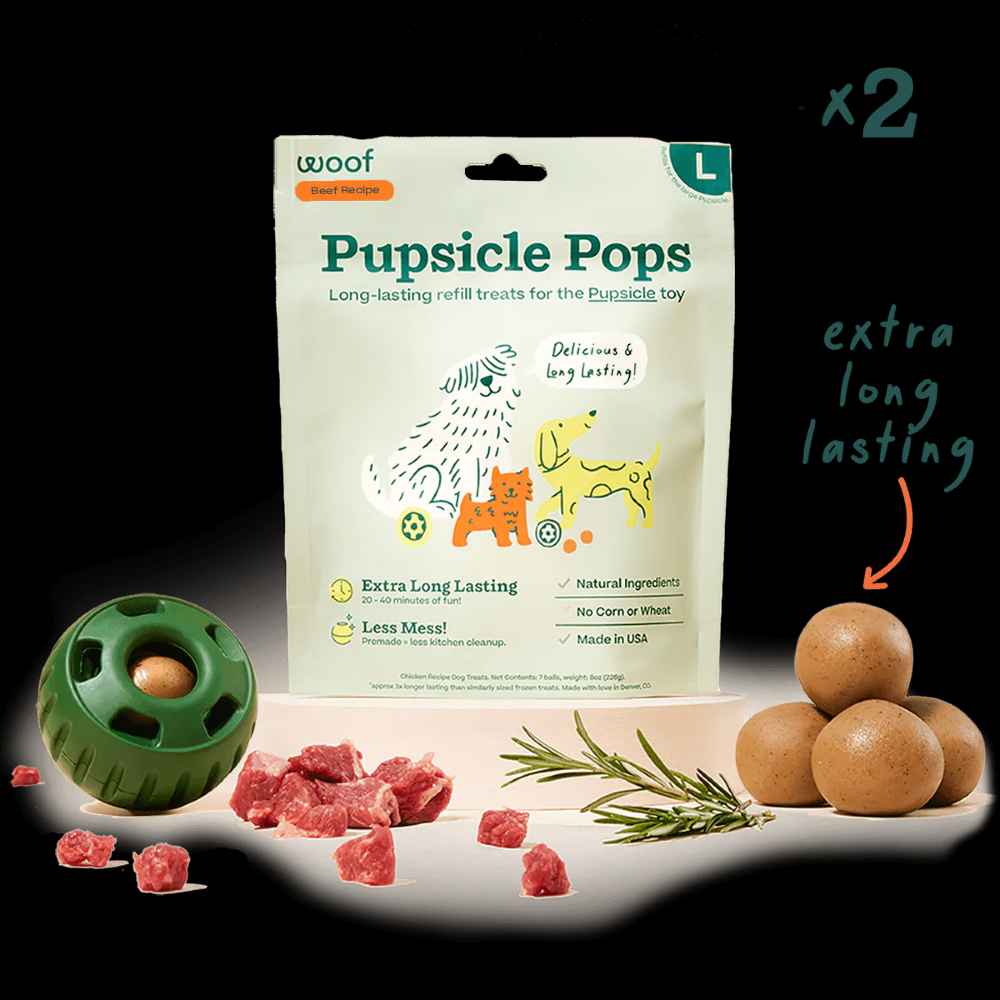 Woof Pupsicle Pops Beef