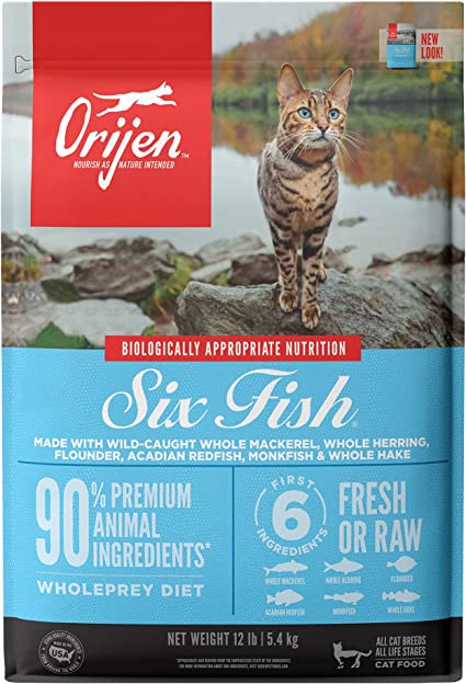 Orijen Cat Six Fish 4lb