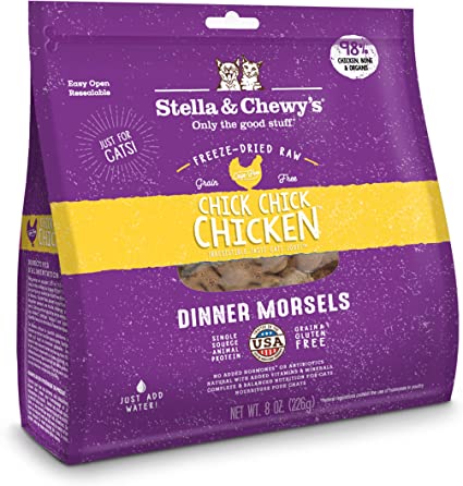 Stella & Chewy’s Cat Freeze-Dried Raw Dinner Morsels Chicken