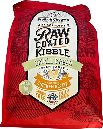 Stella & Chewy's Freeze-Dried Raw Coated Kibble Small Breed Chicken