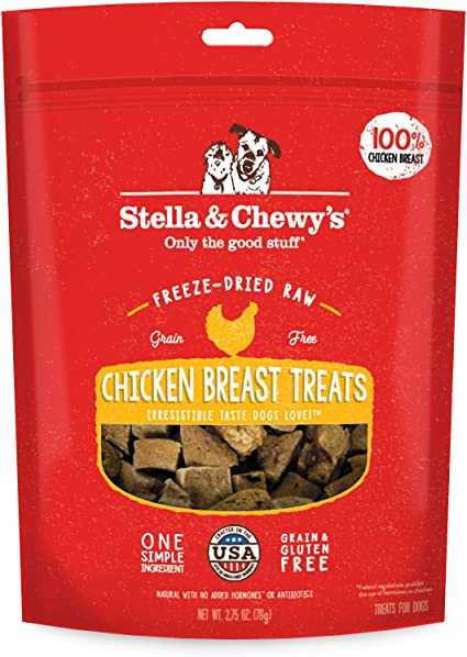Stella & Chewy’s Freeze-Dried Raw Treats Chicken Breast