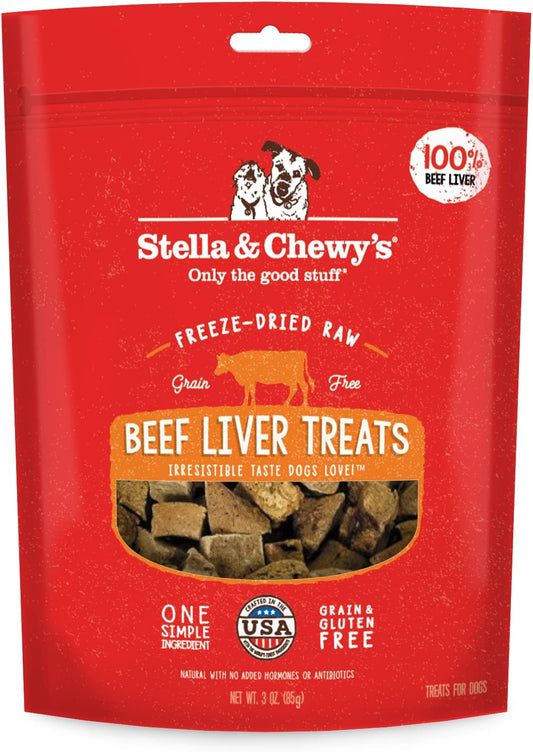 Stella & Chewy’s Freeze-Dried Raw Treats Beef Liver