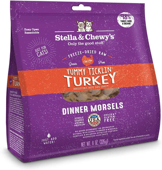Stella & Chewy’s Cat Freeze-Dried Raw Dinner Morsels Turkey