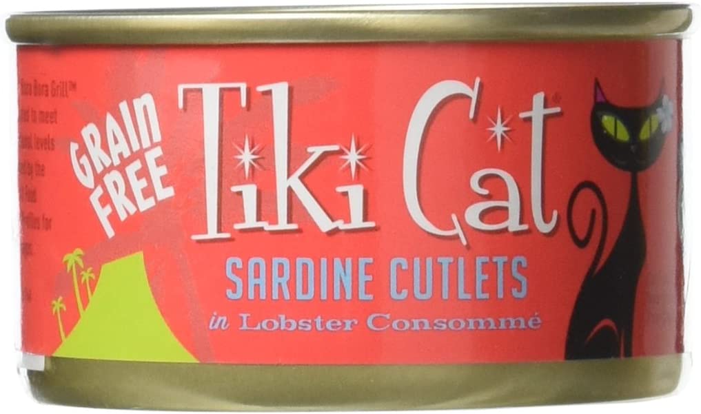 Tiki Cat Sardine Cutlets & Lobster 2.8oz