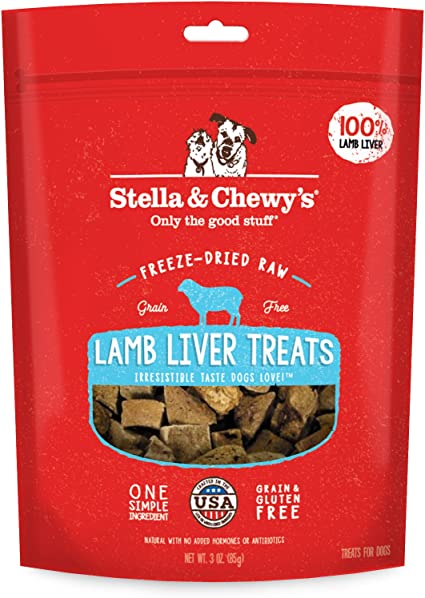 Stella & Chewy’s Freeze-Dried Raw Treats Lamb Liver
