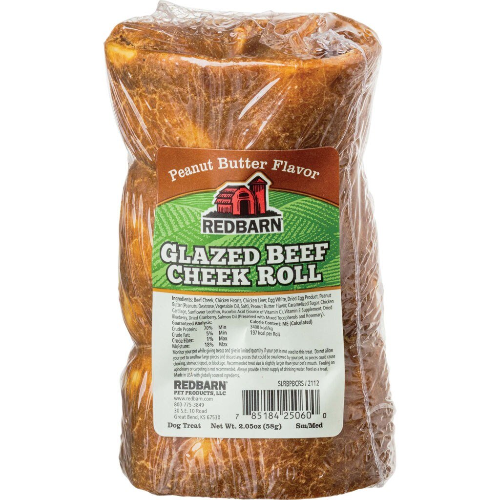 Redbarn Glazed Beef Cheek Roll S/M - BlackPaw - For Every Adventure