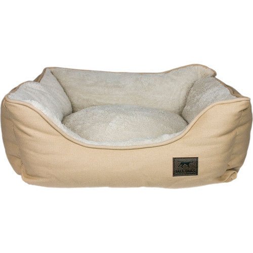 Tall Tails Bolster Bed Khaki - BlackPaw
