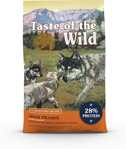 Taste of the Wild Grain Free High Prairie Puppy - BlackPaw - For Every Adventure