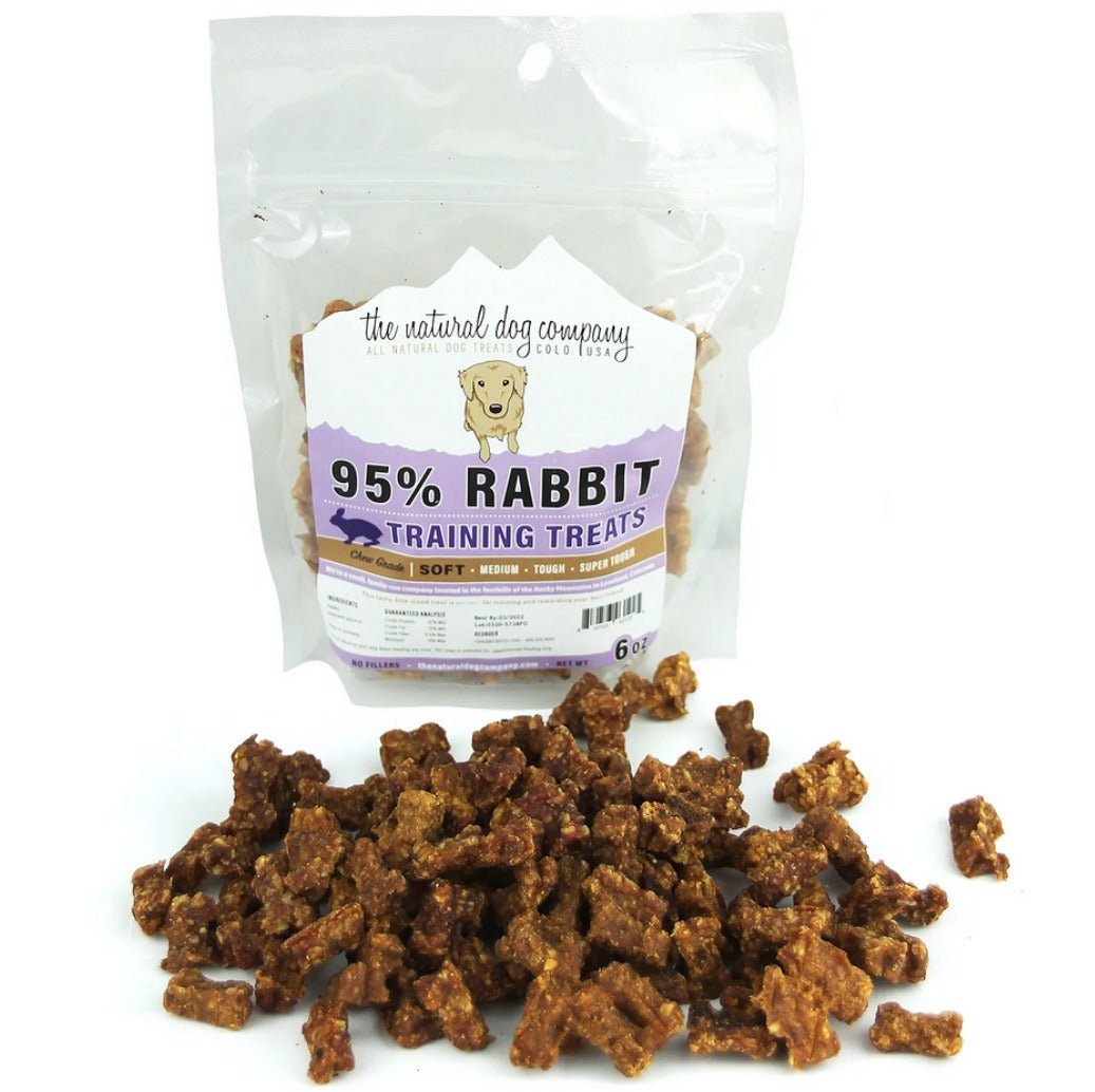 The Natural Dog Company Rabbit Bites 6oz - BlackPaw - For Every Adventure