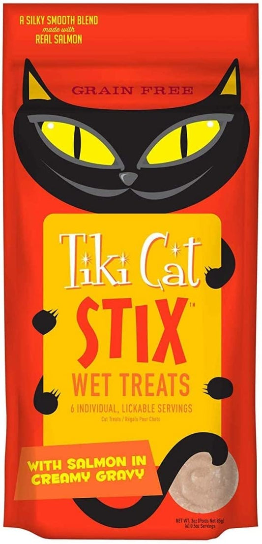 Tiki Cat Stix Salmon 3oz - BlackPaw - For Every Adventure