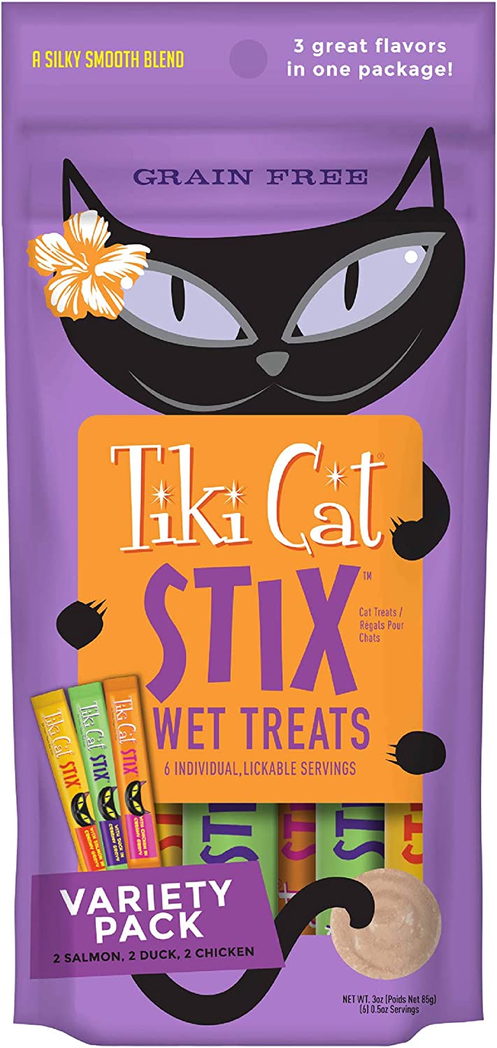 Tiki Cat Stix Variety Pack 3oz - BlackPaw - For Every Adventure