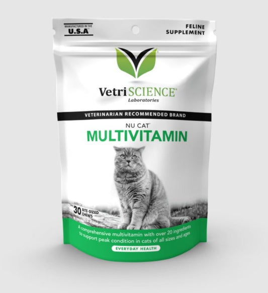 VetriScience Cat Multivitamin 30ct - BlackPaw - For Every Adventure