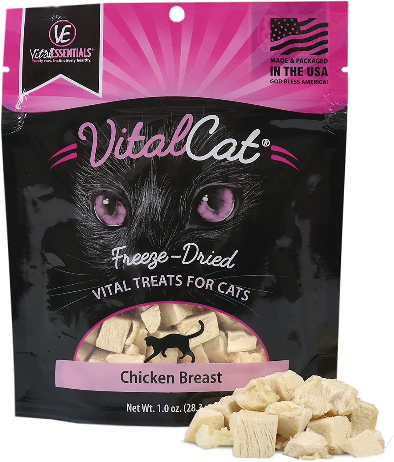 VitalCat Freeze Dried Chicken Breast 1oz - BlackPaw - For Every Adventure