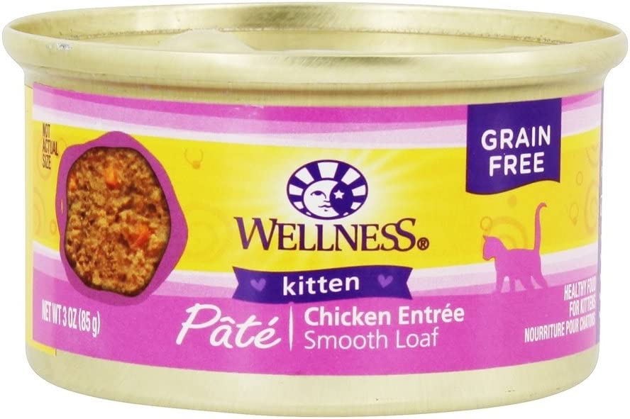 Wellness Kitten Pate Chicken 3oz - BlackPaw