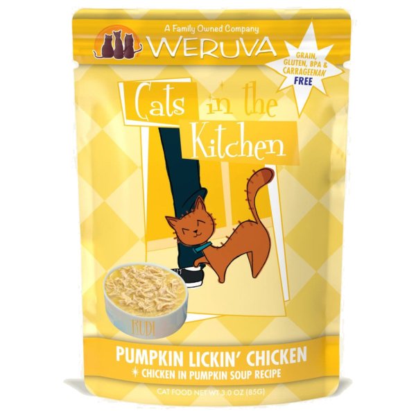Weruva Pumpkin Lickin Chicken Pouch - BlackPaw - For Every Adventure